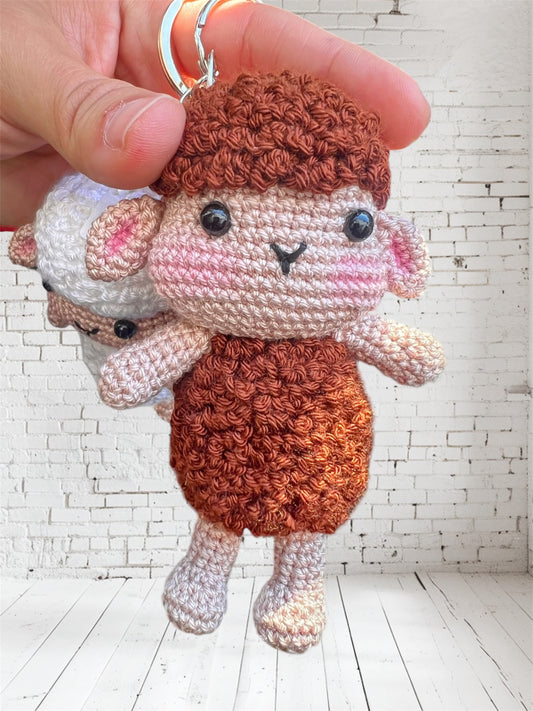 Cute 🐑 Sheep Keychain Amigurumi Toy
