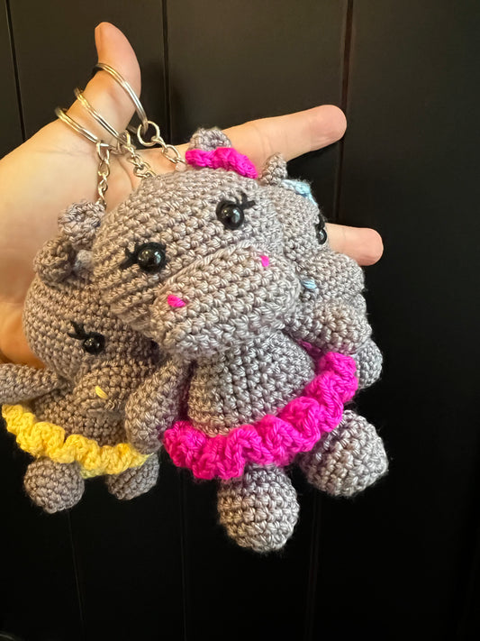 Bunny in Magic Hat Keychain – Handmade Amigurumi Crochet Plush Toy | Al Farid Gifts