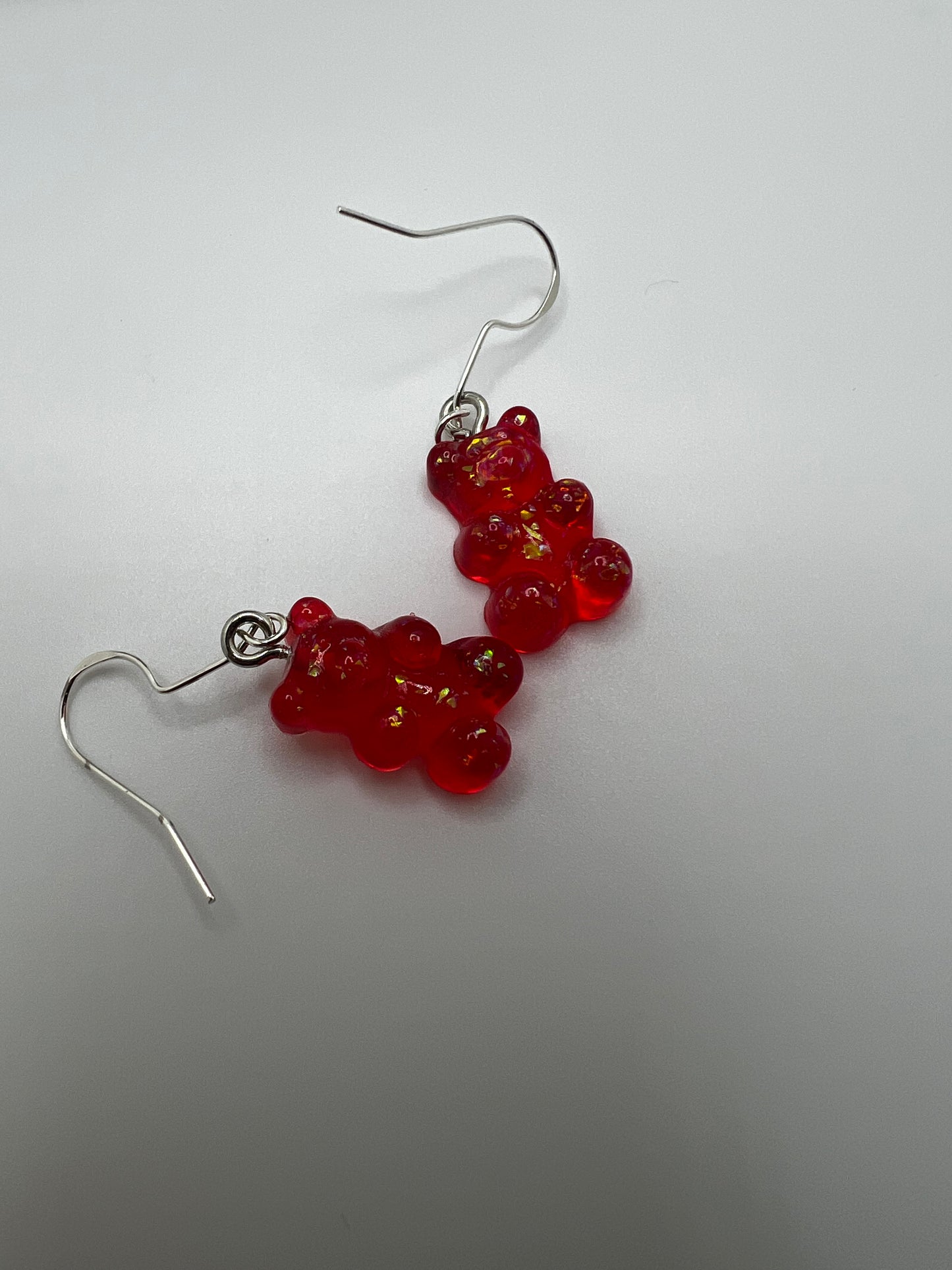 Red Gummy Bear Earrings