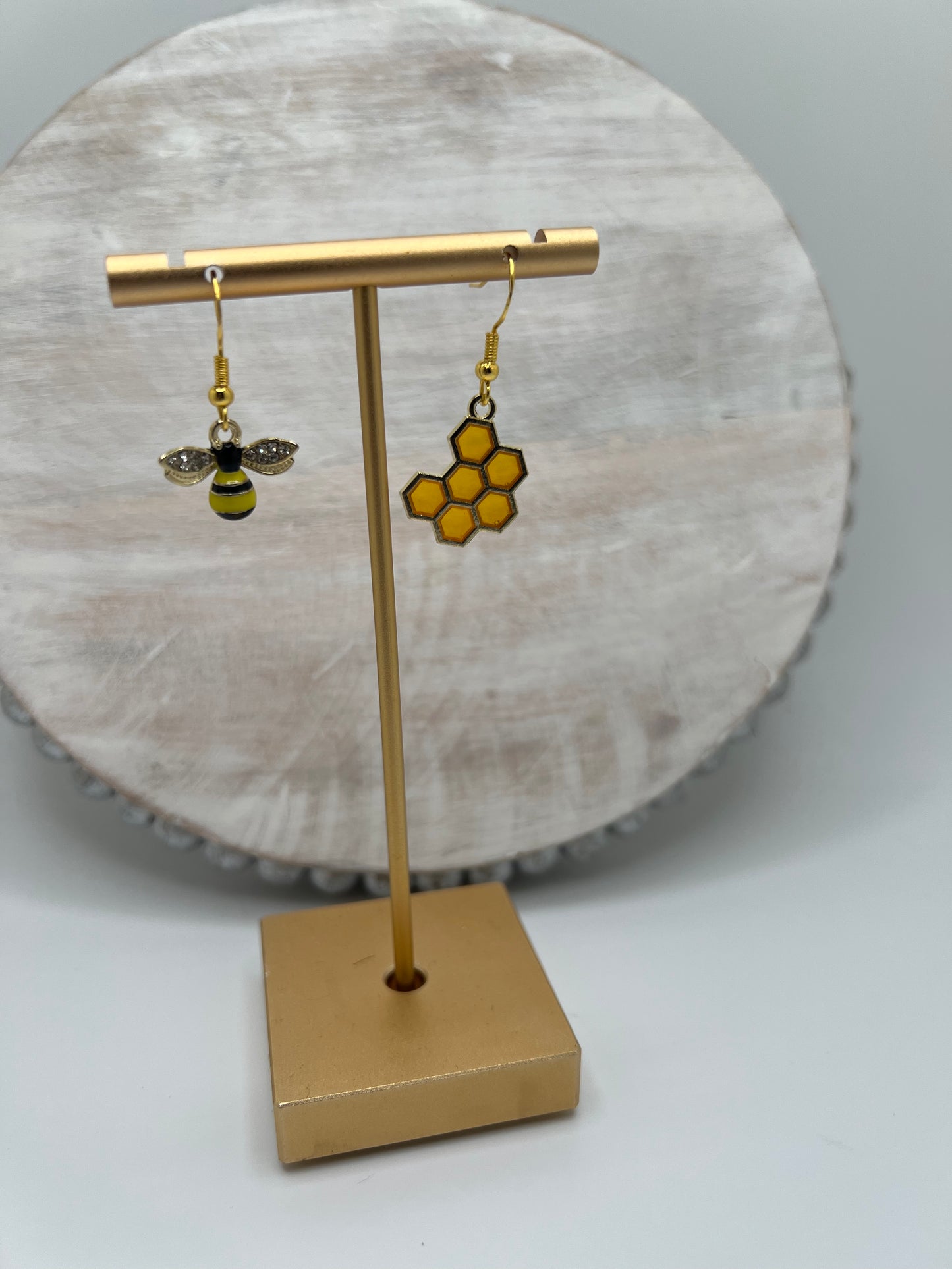 Gold Bee Earrings – Cute & Chic Insect-Inspired Studs