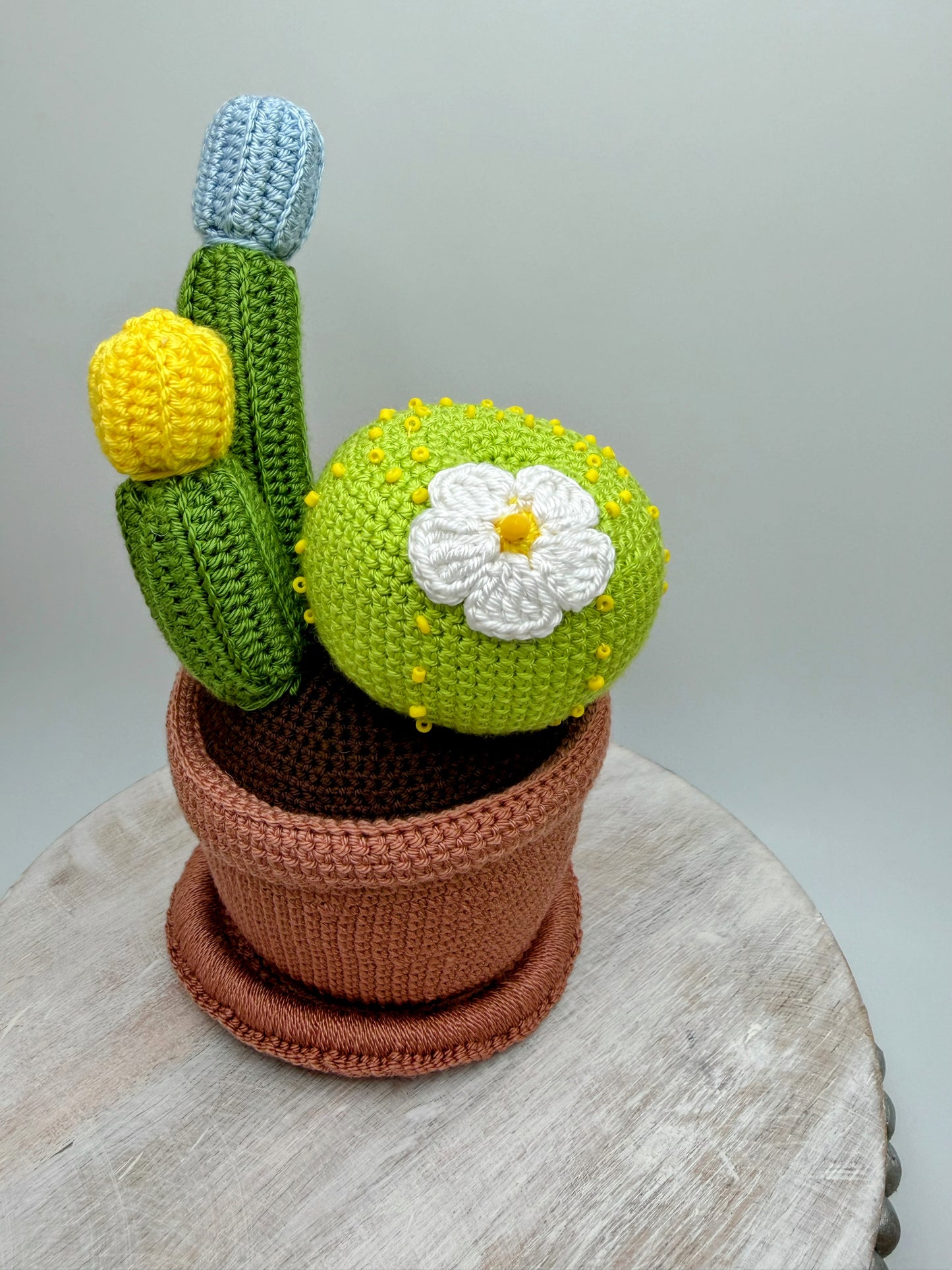 Stuffed Cactus 🌵 Toy - Crochet Knitted Amigurumi Toy