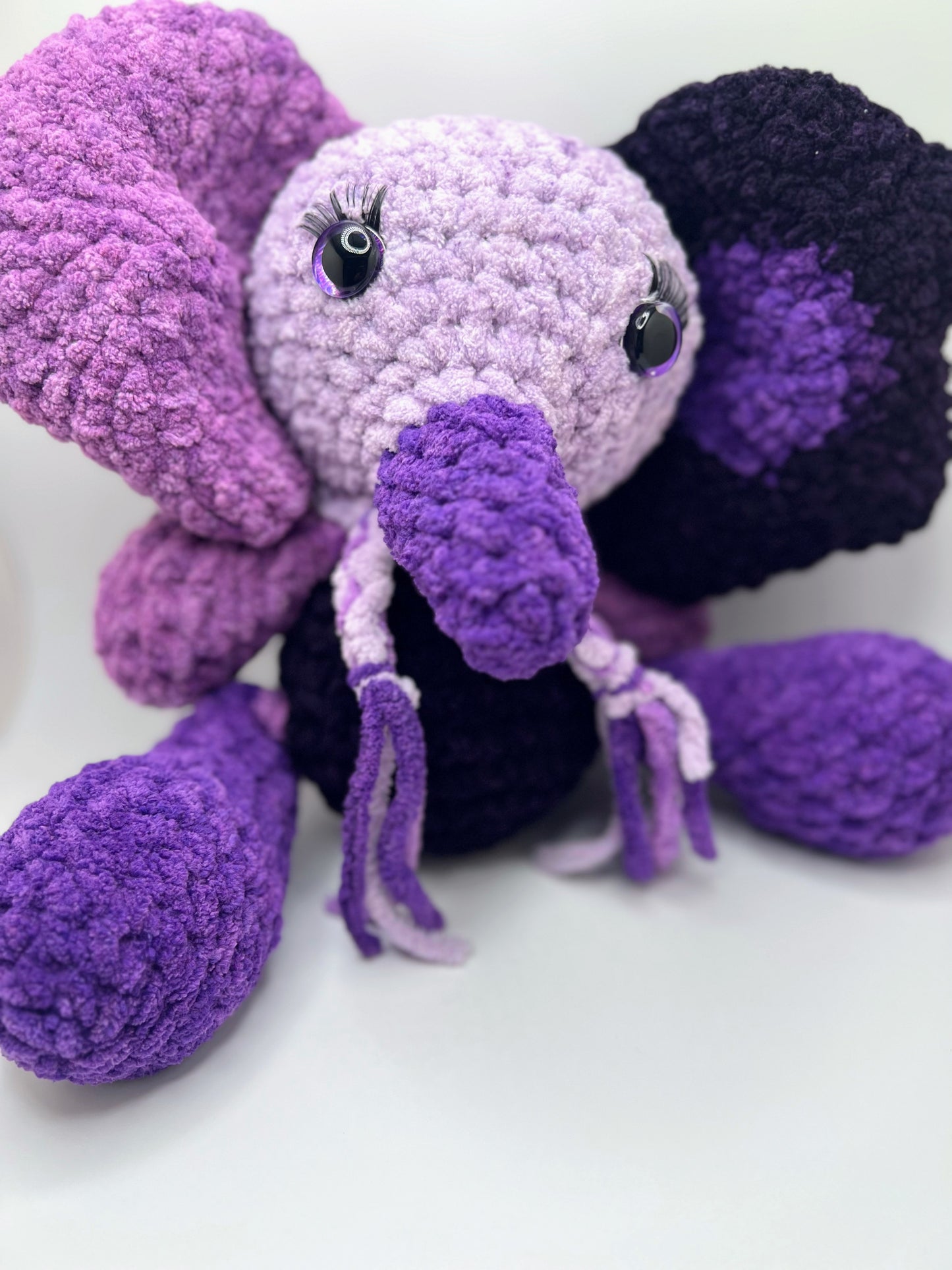 Stuffed Cute Elephant 🐘 Toy - Crochet Knitted Amigurumi Toy