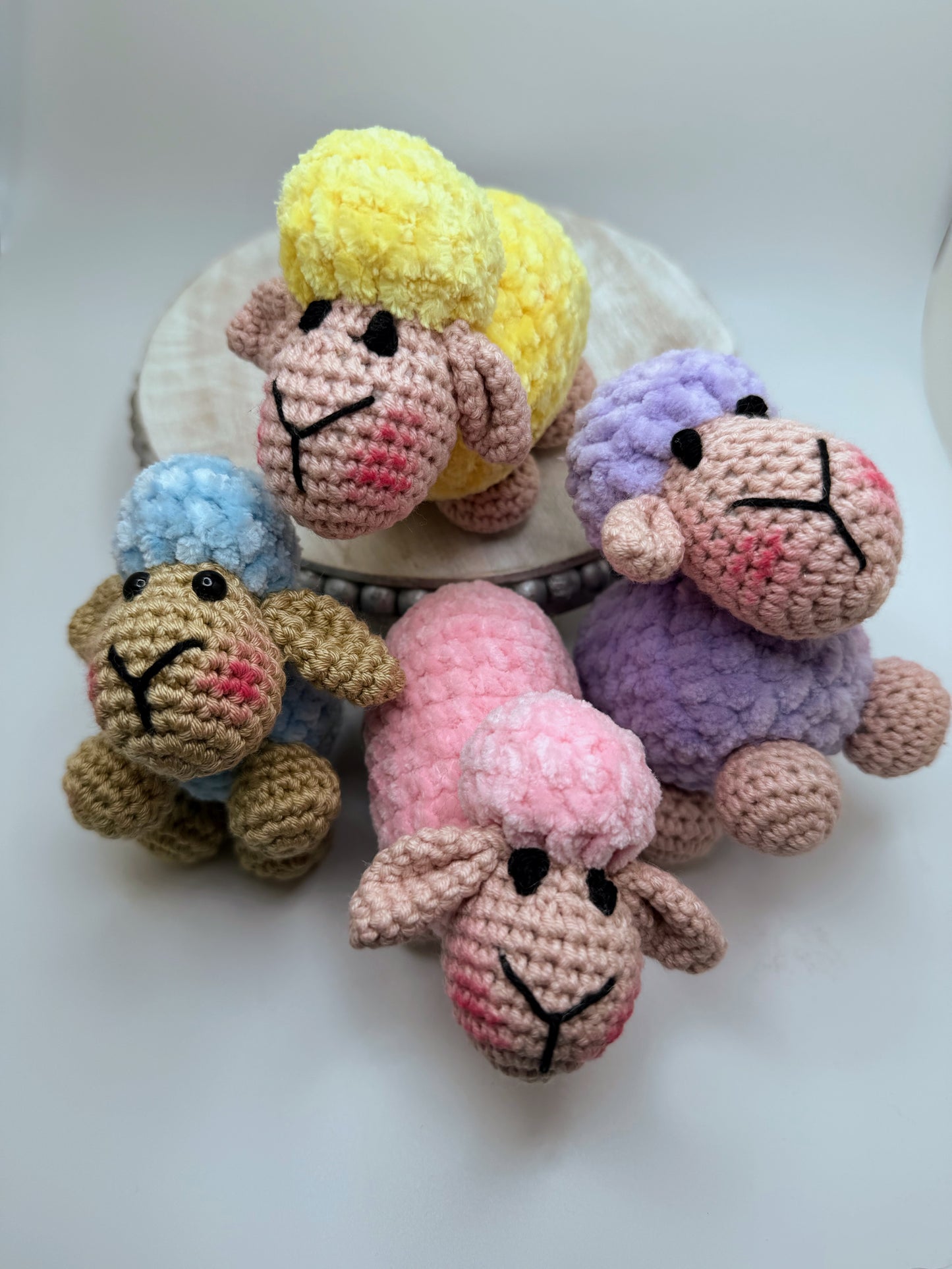 Cute 🐑 Sheep Mini Amigurumi Toy