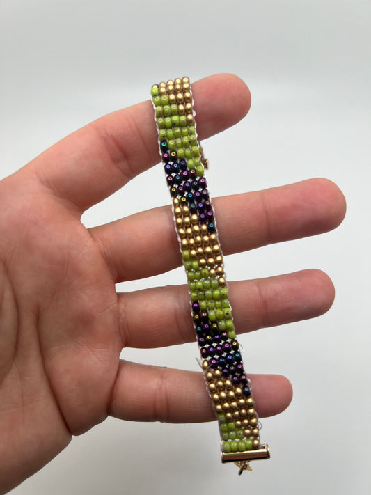 Colorful Geometry Beads Bracelet (4 Colors)