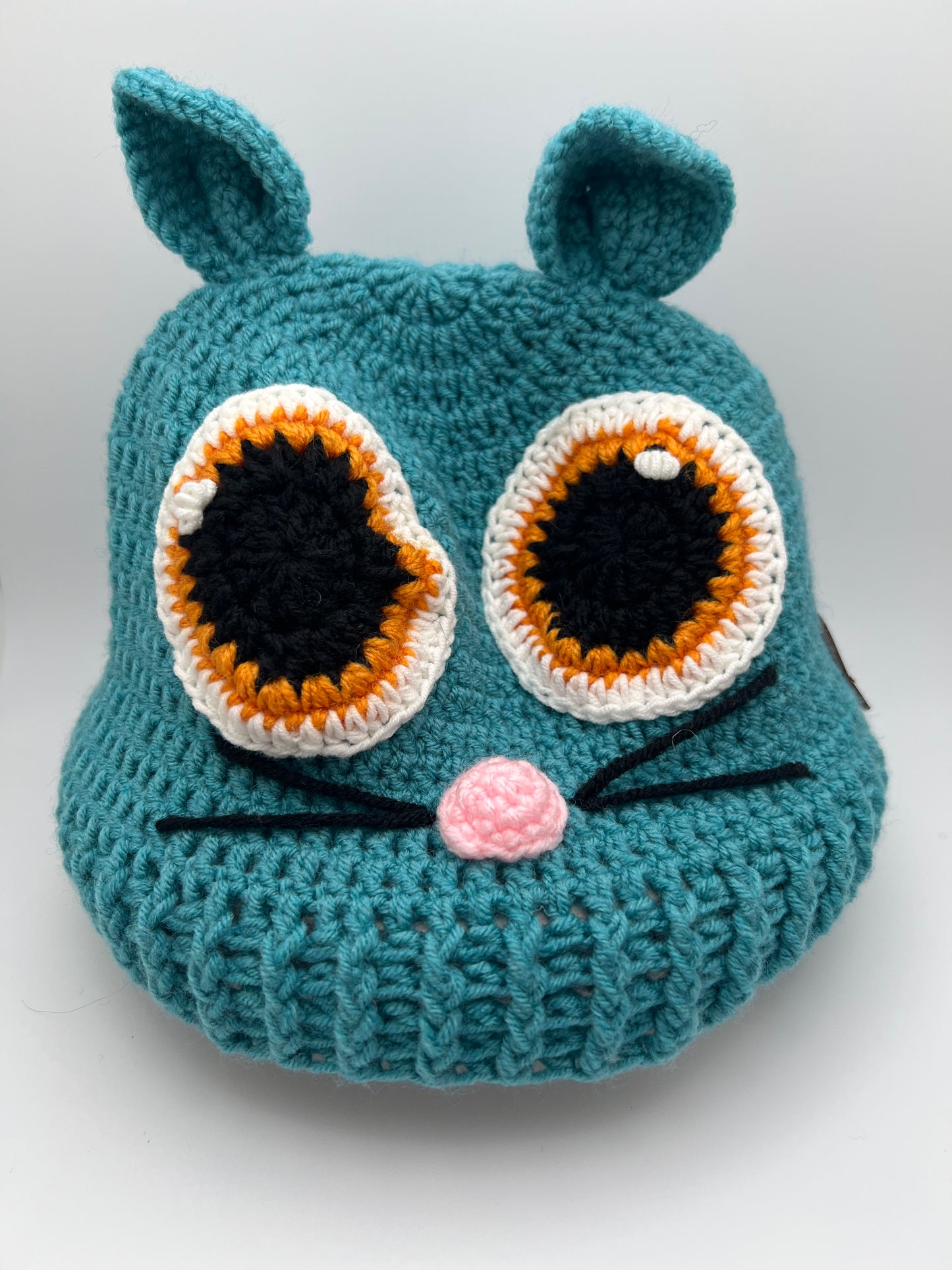 Crochet Cute Cat Hat (5 Different Colors)