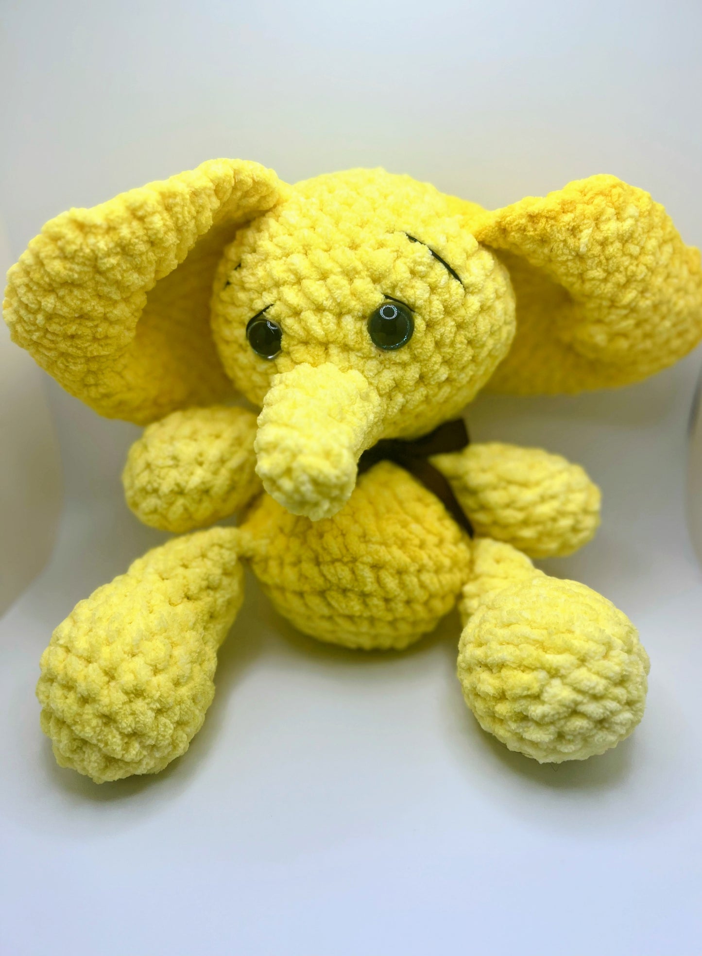 Stuffed Cute Elephant 🐘 Toy - Crochet Knitted Amigurumi Toy