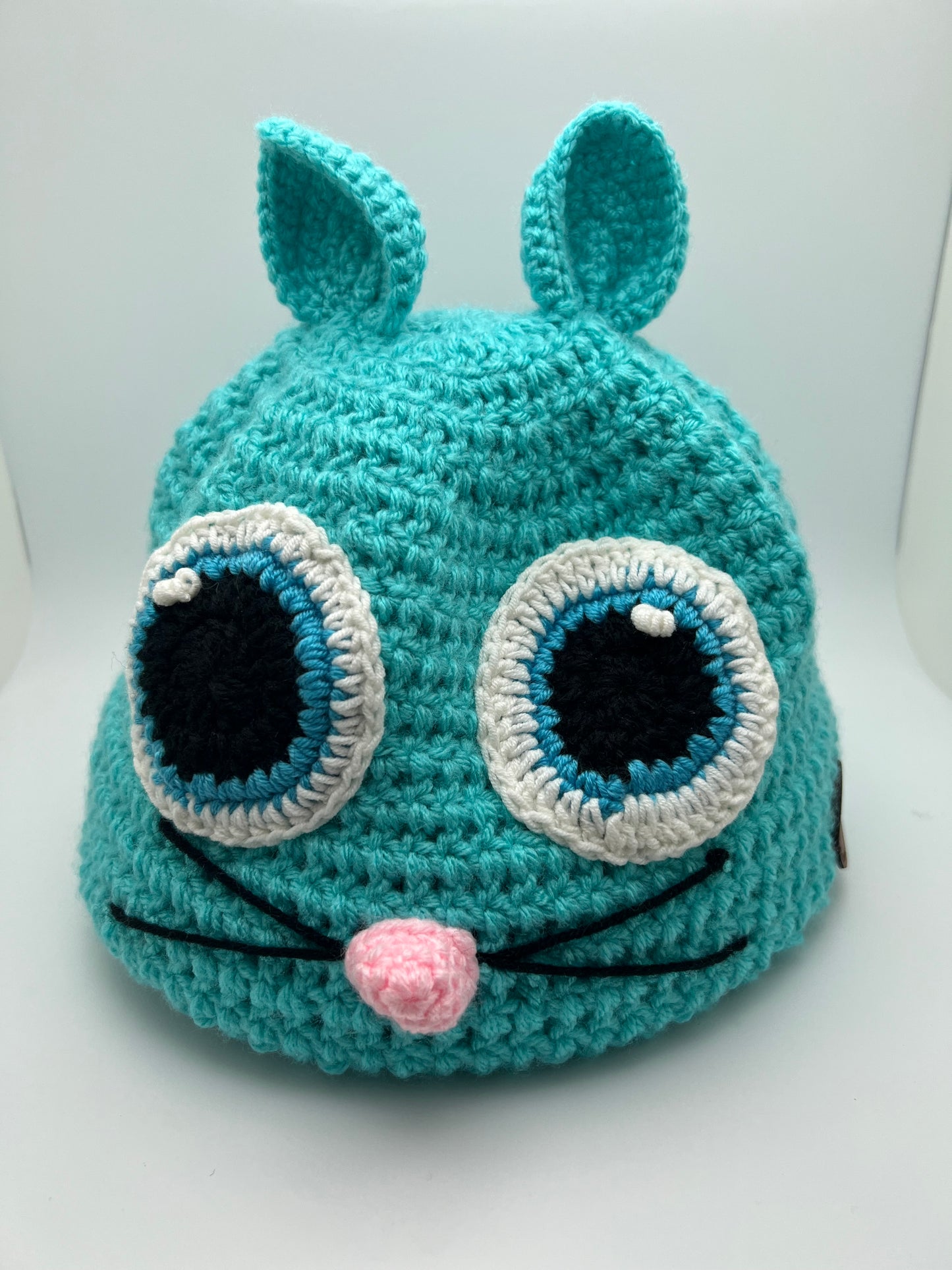 Crochet Cute Cat Hat (5 Different Colors)