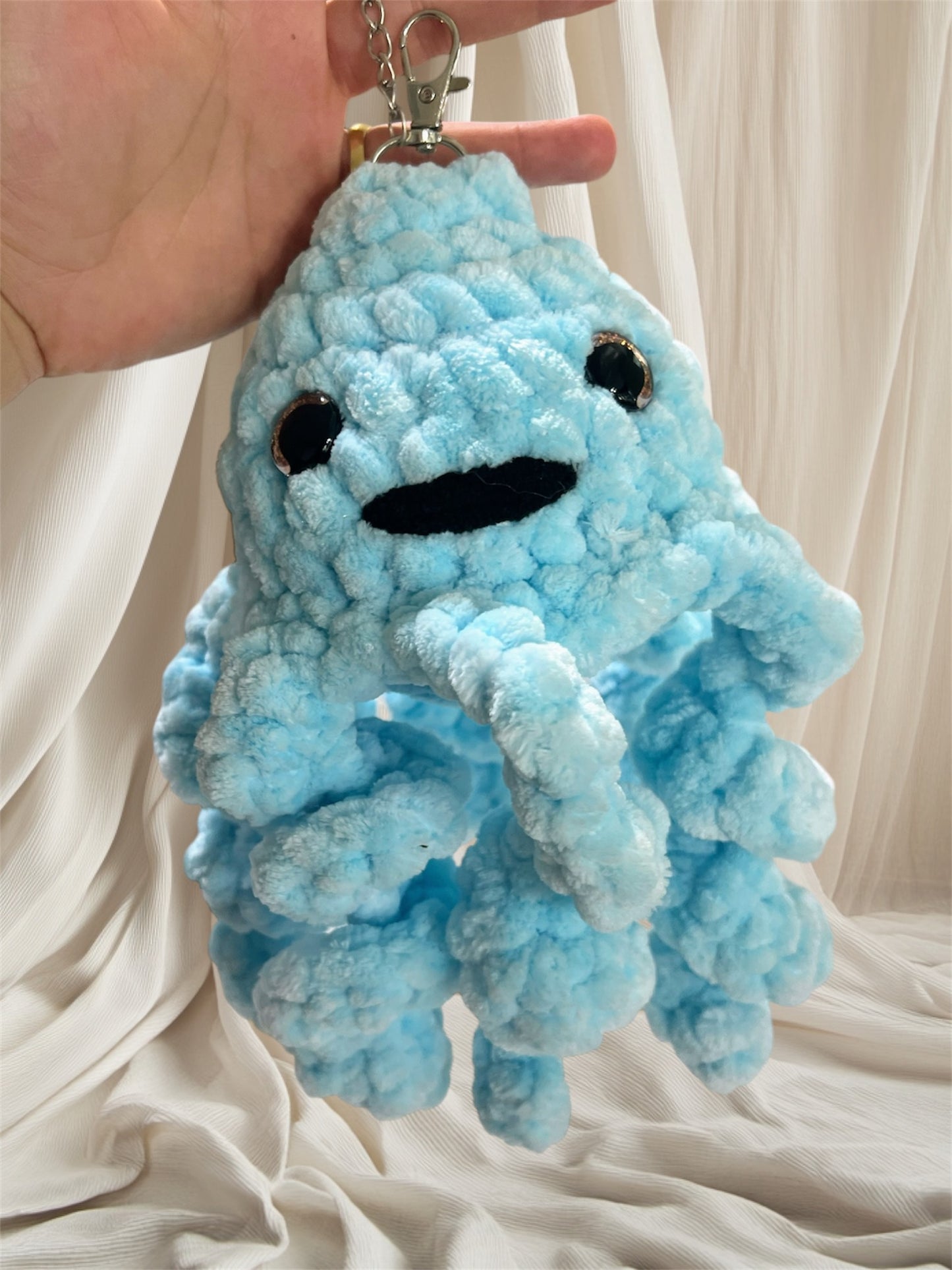 Stuffed Octopus Toy - Crochet Knitted Amigurumi Toy