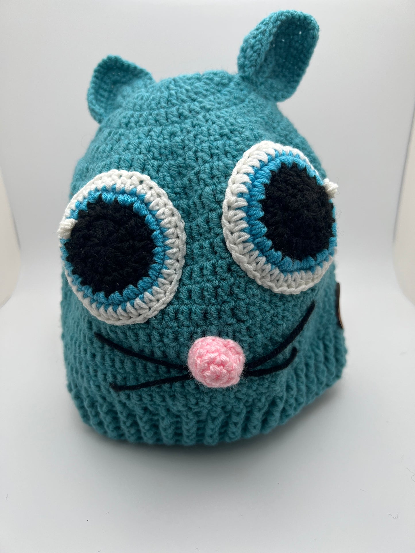 Crochet Cute Cat Hat (5 Different Colors)