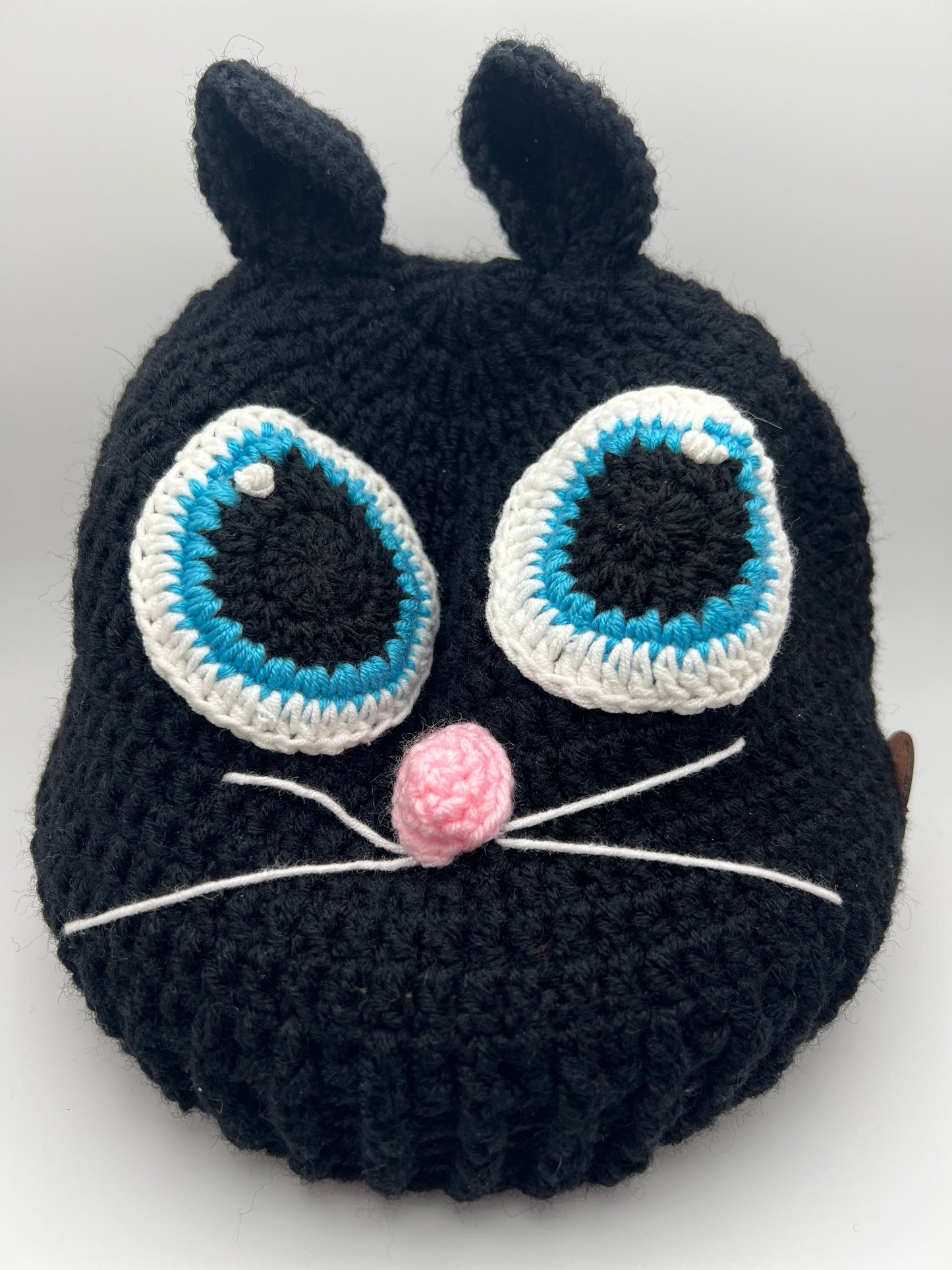 Crochet Cute Cat Hat (5 Different Colors)