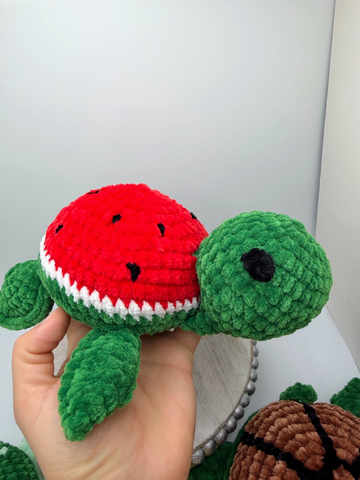 Crochet Turtle Toy – Handmade Amigurumi - Different Designs