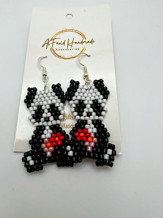 Handmade Banda Beaded Earrings – Vibrant Artisan Jewelry