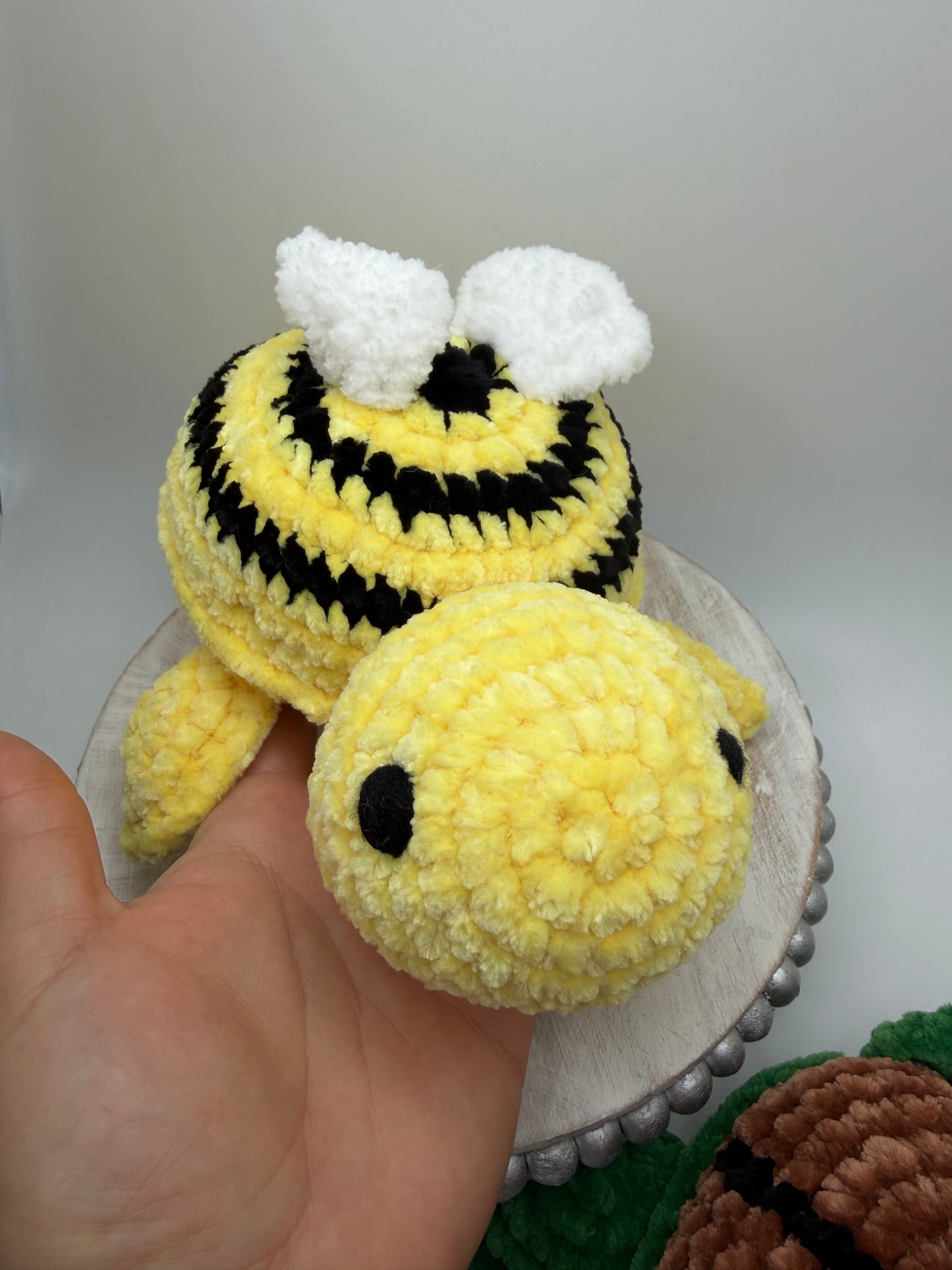 Crochet Turtle Toy – Handmade Amigurumi - Different Designs