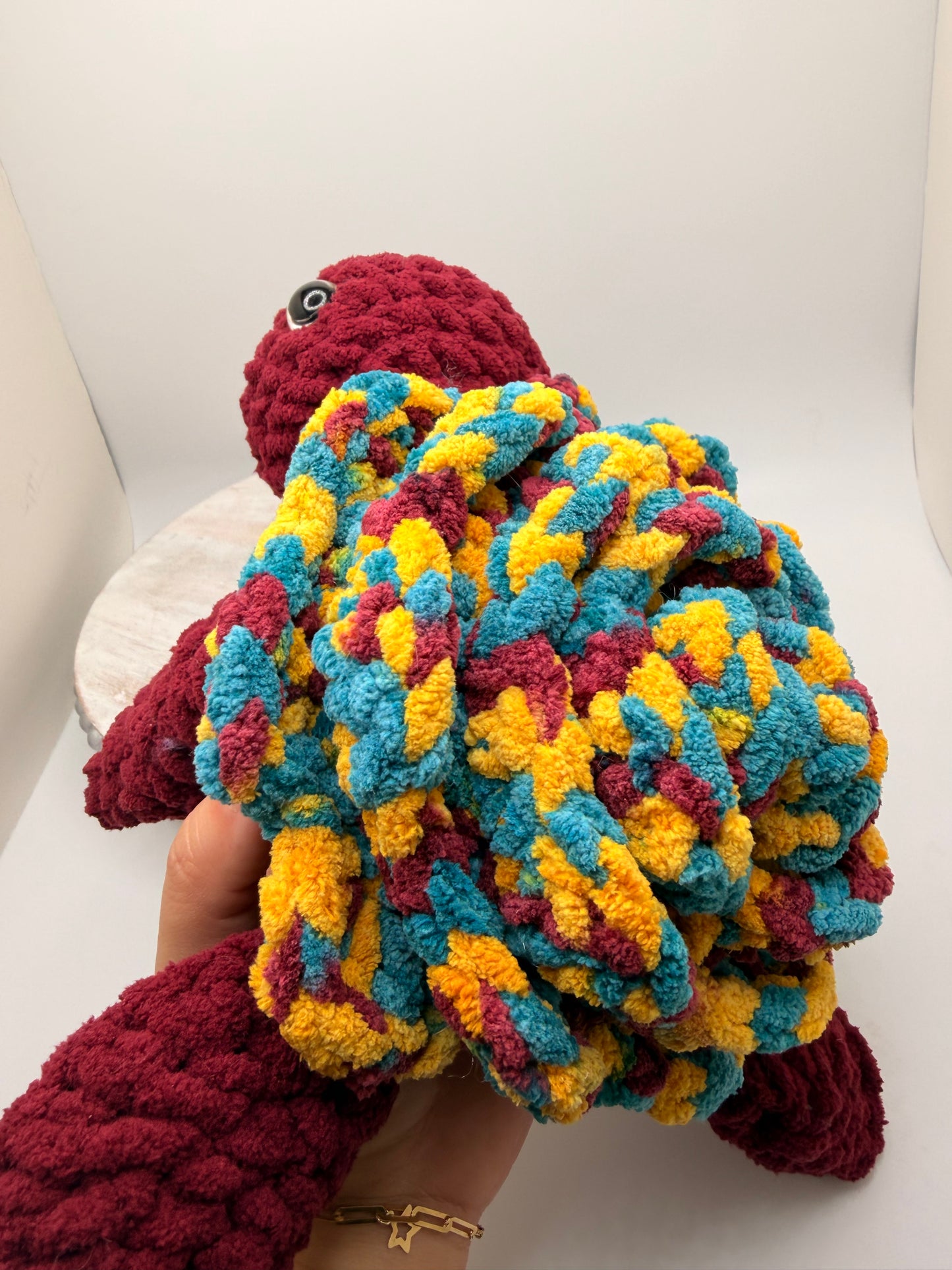 Handmade Flower Sea Turtle Amigurumi Toy (Diff Colors) – Cute Crochet Plush