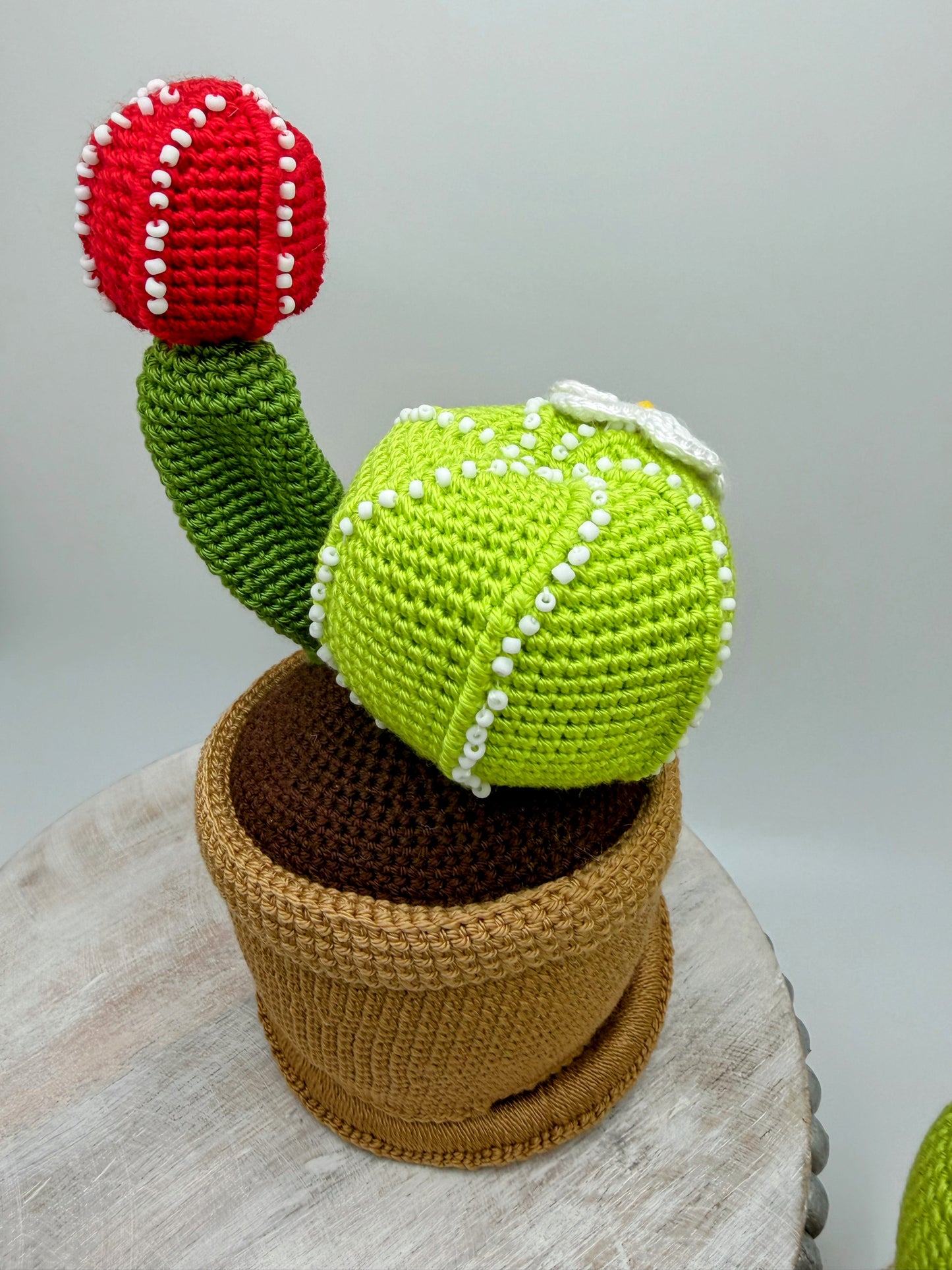 Stuffed Cactus 🌵 Toy - Crochet Knitted Amigurumi Toy