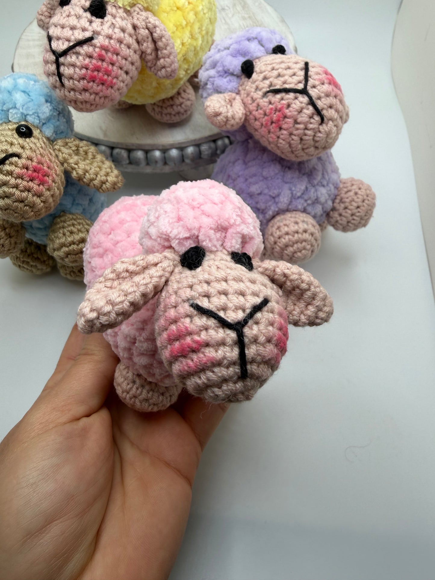 Cute 🐑 Sheep Mini Amigurumi Toy
