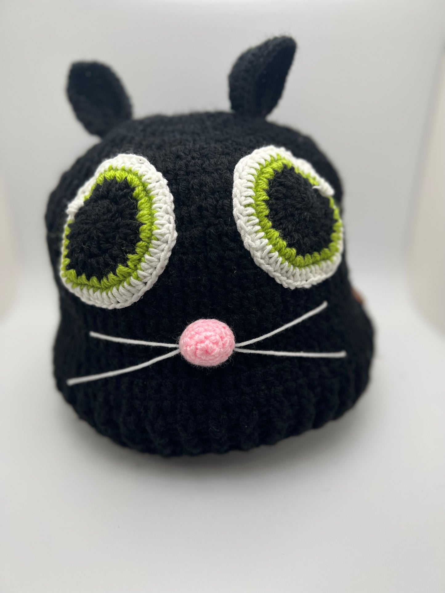 Crochet Cute Cat Hat (5 Different Colors)