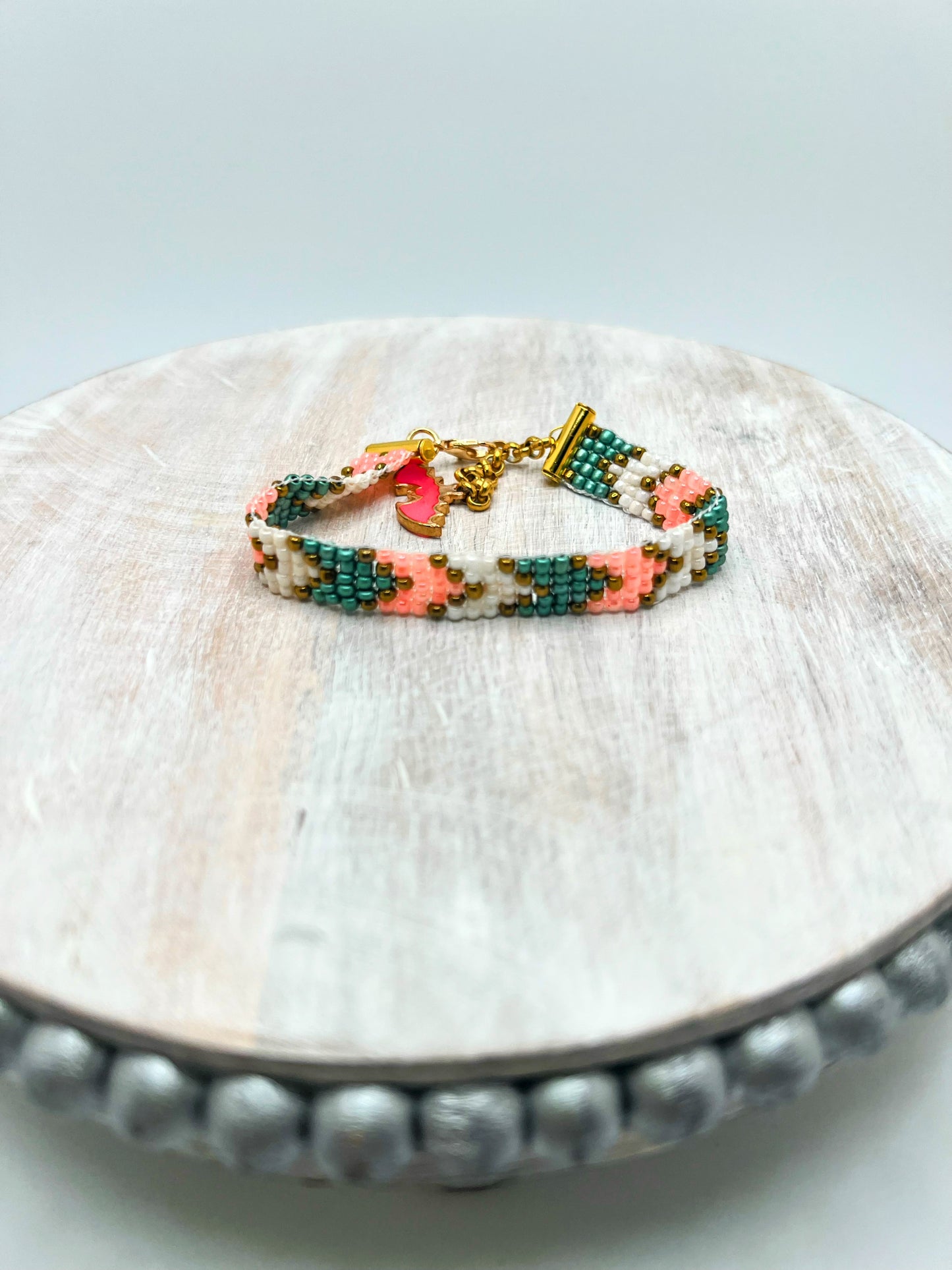 Colorful Geometry Beads Bracelet (4 Colors)