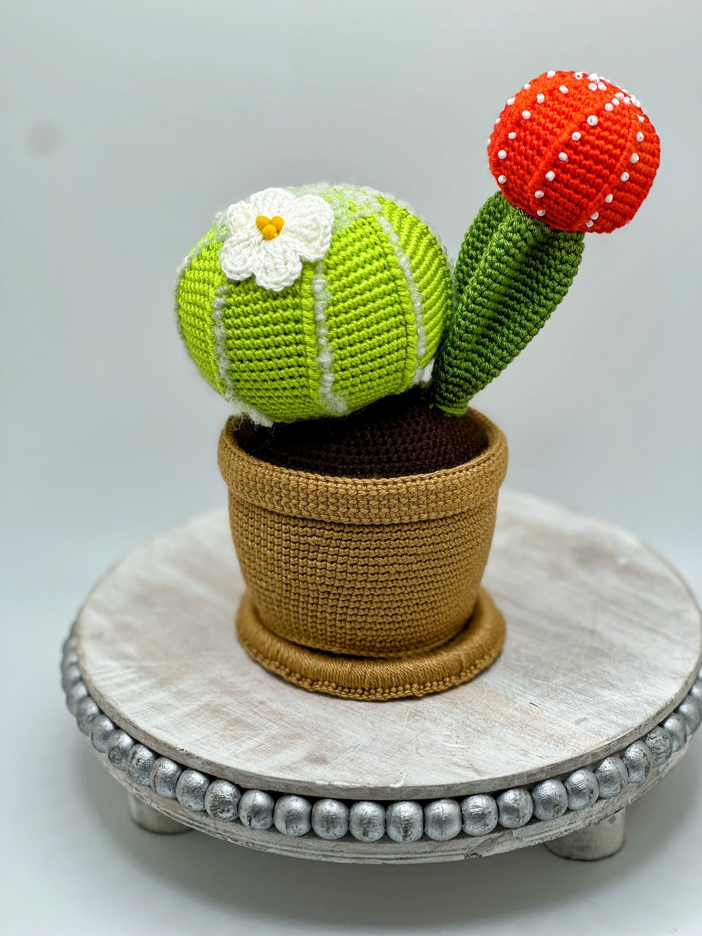 Stuffed Cactus 🌵 Toy - Crochet Knitted Amigurumi Toy