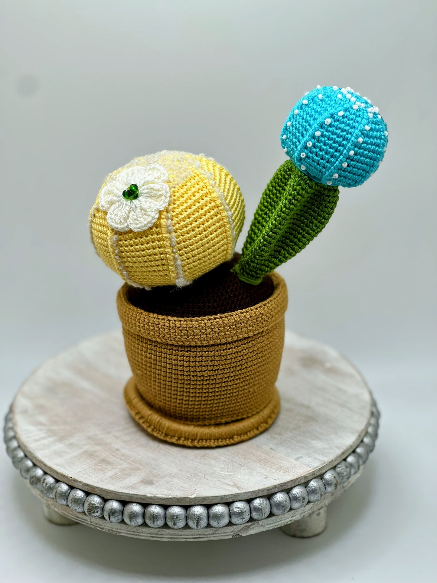 Stuffed Cactus 🌵 Toy - Crochet Knitted Amigurumi Toy