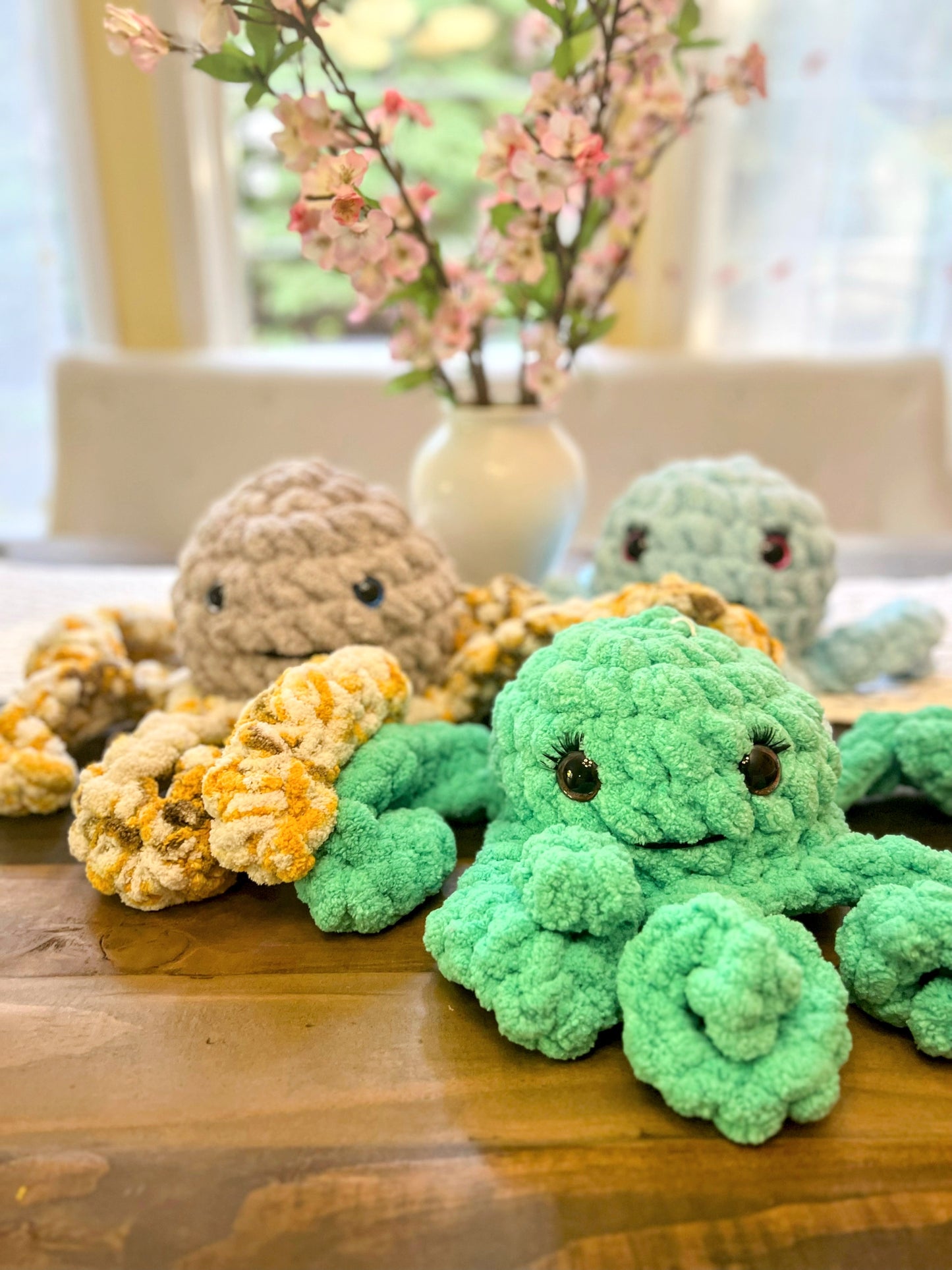 Stuffed big Octopus 🐙 - Crochet Knitted Amigurumi Toy