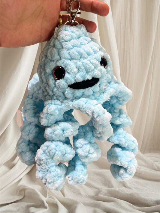 Stuffed Octopus Toy - Crochet Knitted Amigurumi Toy