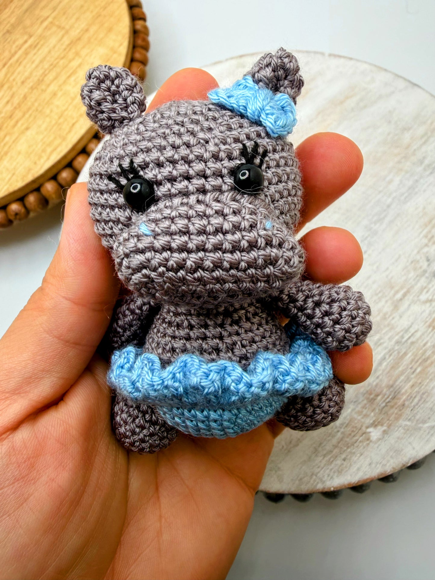 Bunny in Magic Hat Keychain – Handmade Amigurumi Crochet Plush Toy | Al Farid Gifts