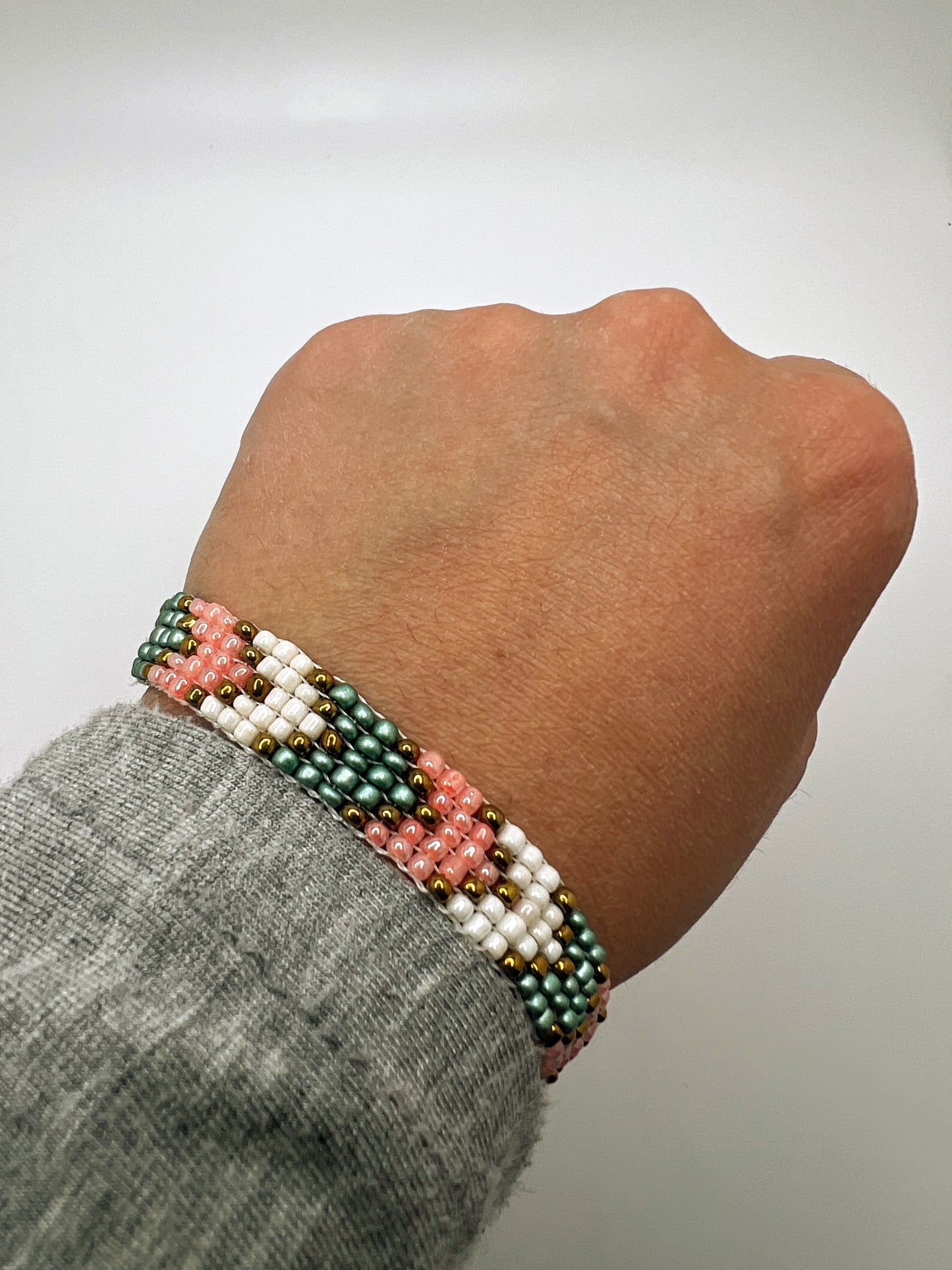 Colorful Geometry Beads Bracelet (4 Colors)