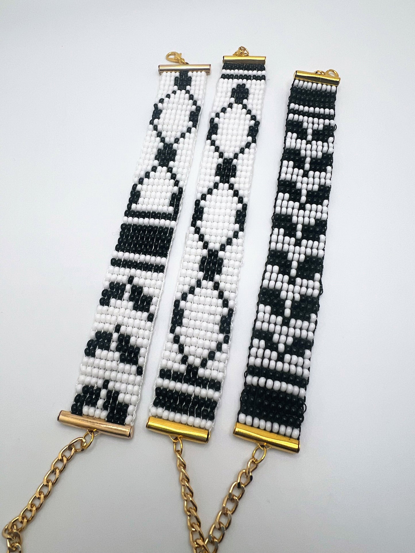 Palestine 🇵🇸  Kofia Loom Beads Bracelet (3 Designs)