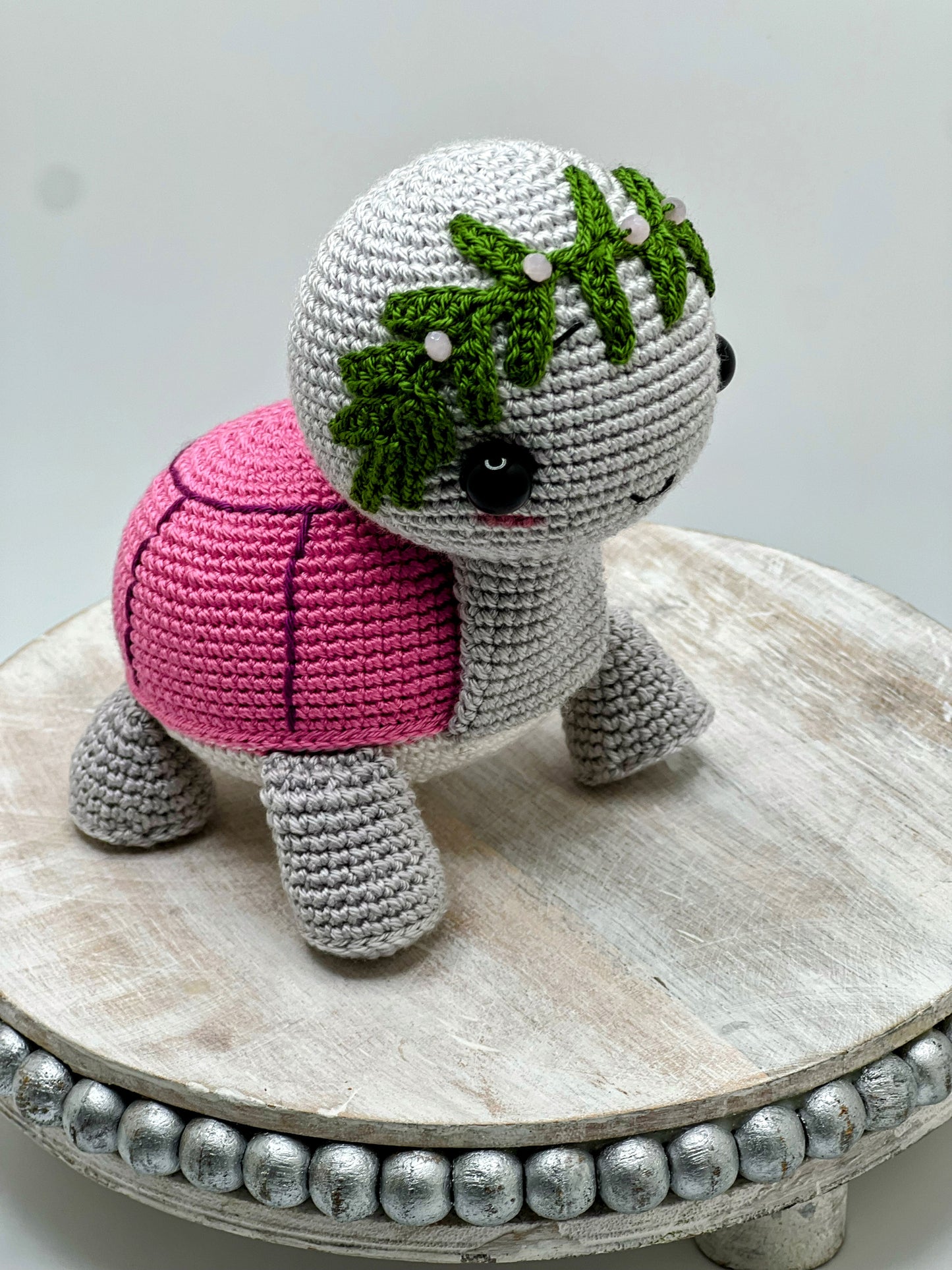 Stuffed Turtle Toy - Crochet Knitted Amigurumi Toy