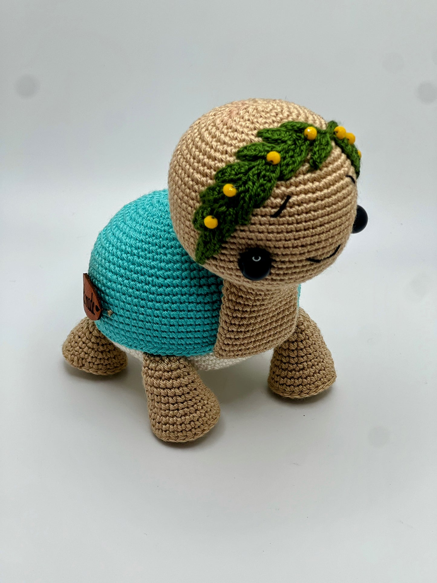 Stuffed Turtle Toy - Crochet Knitted Amigurumi Toy