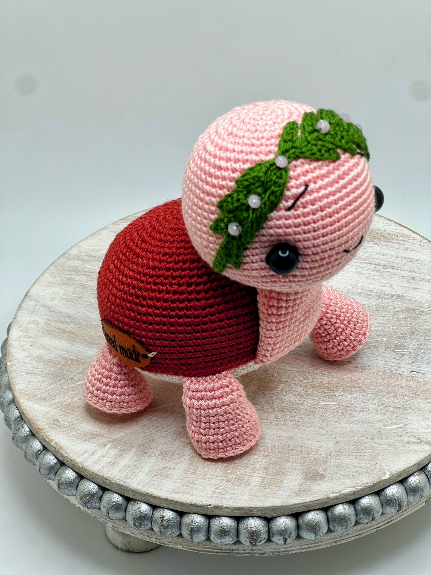 Stuffed Turtle Toy - Crochet Knitted Amigurumi Toy