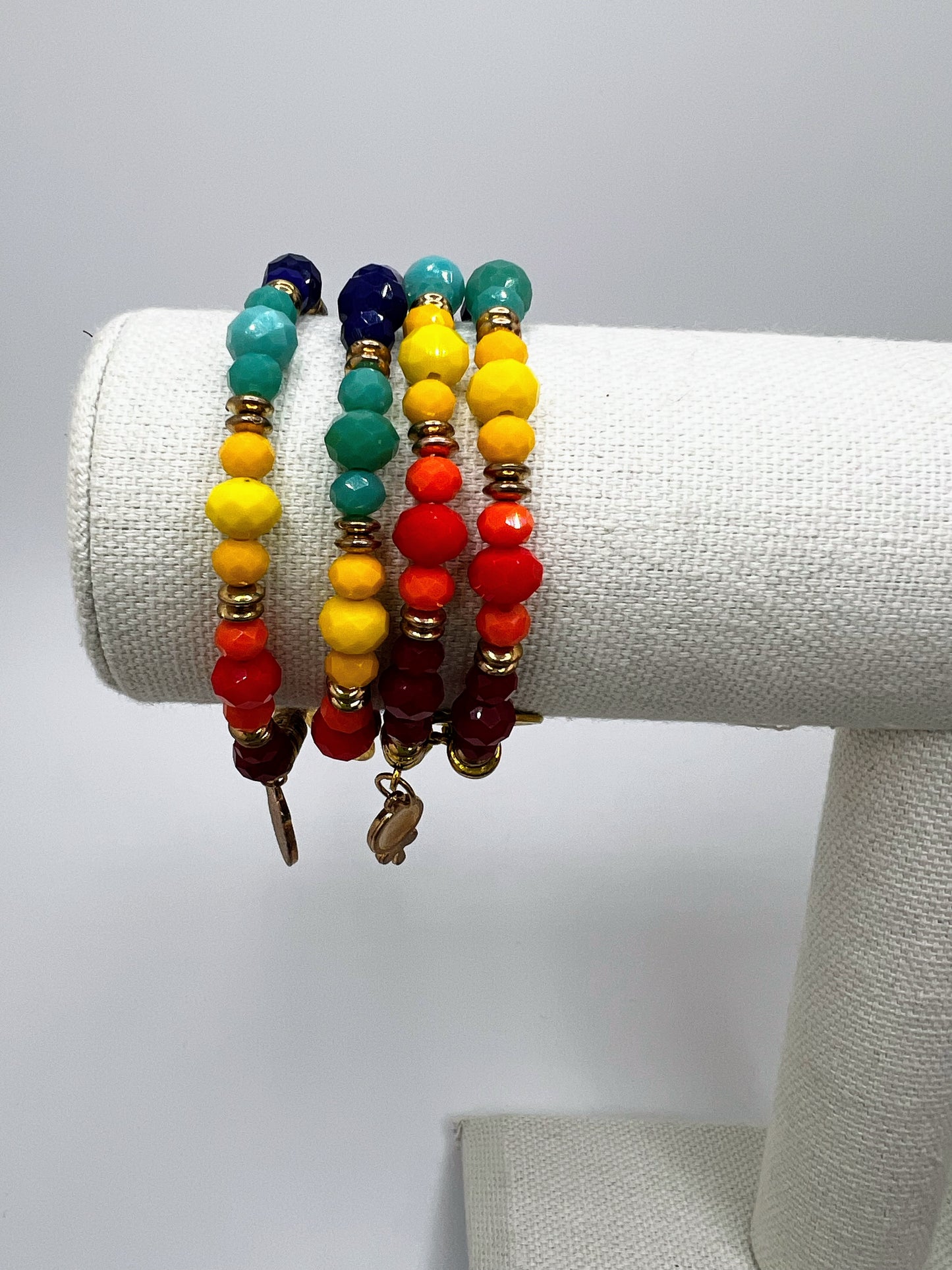 Crystal Colorful Beads Bracelet