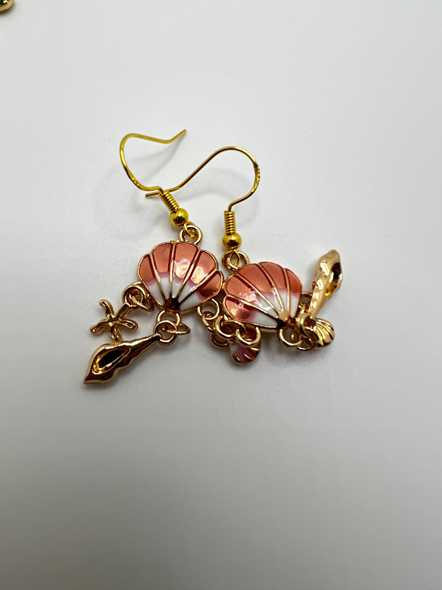 Shell & Starfish 🐚 Earrings