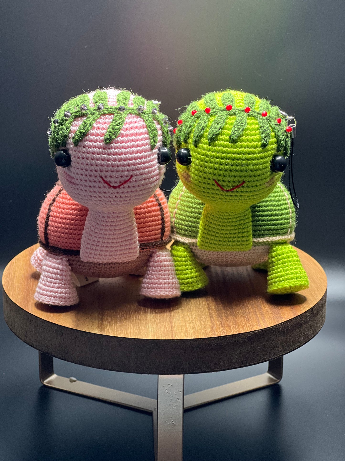 Stuffed Turtle Toy - Crochet Knitted Amigurumi Toy