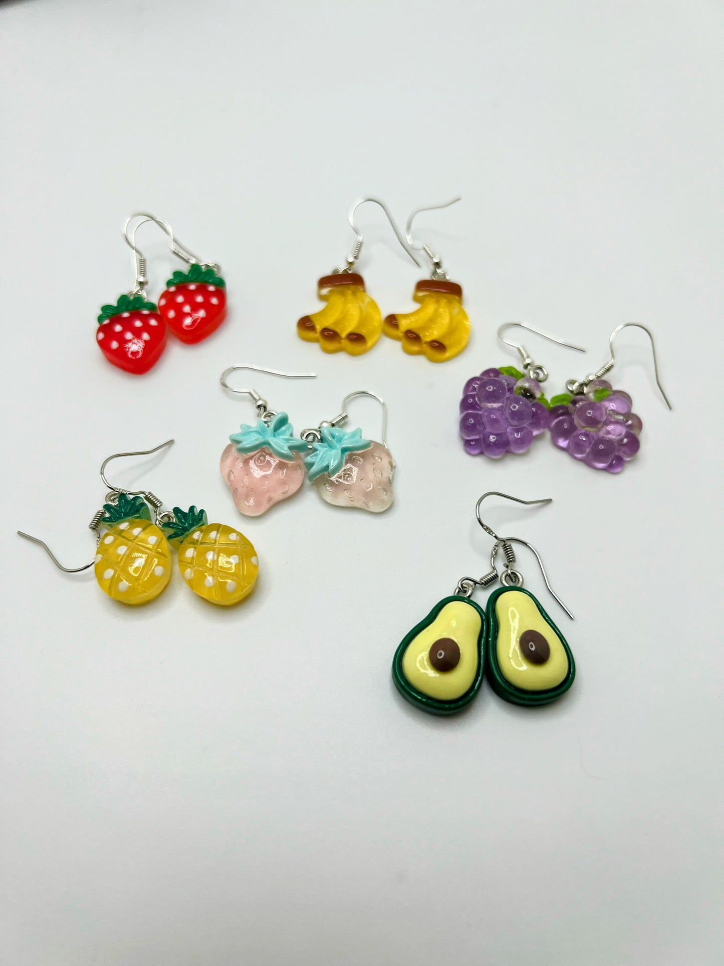 Plastic Fruits Earrings