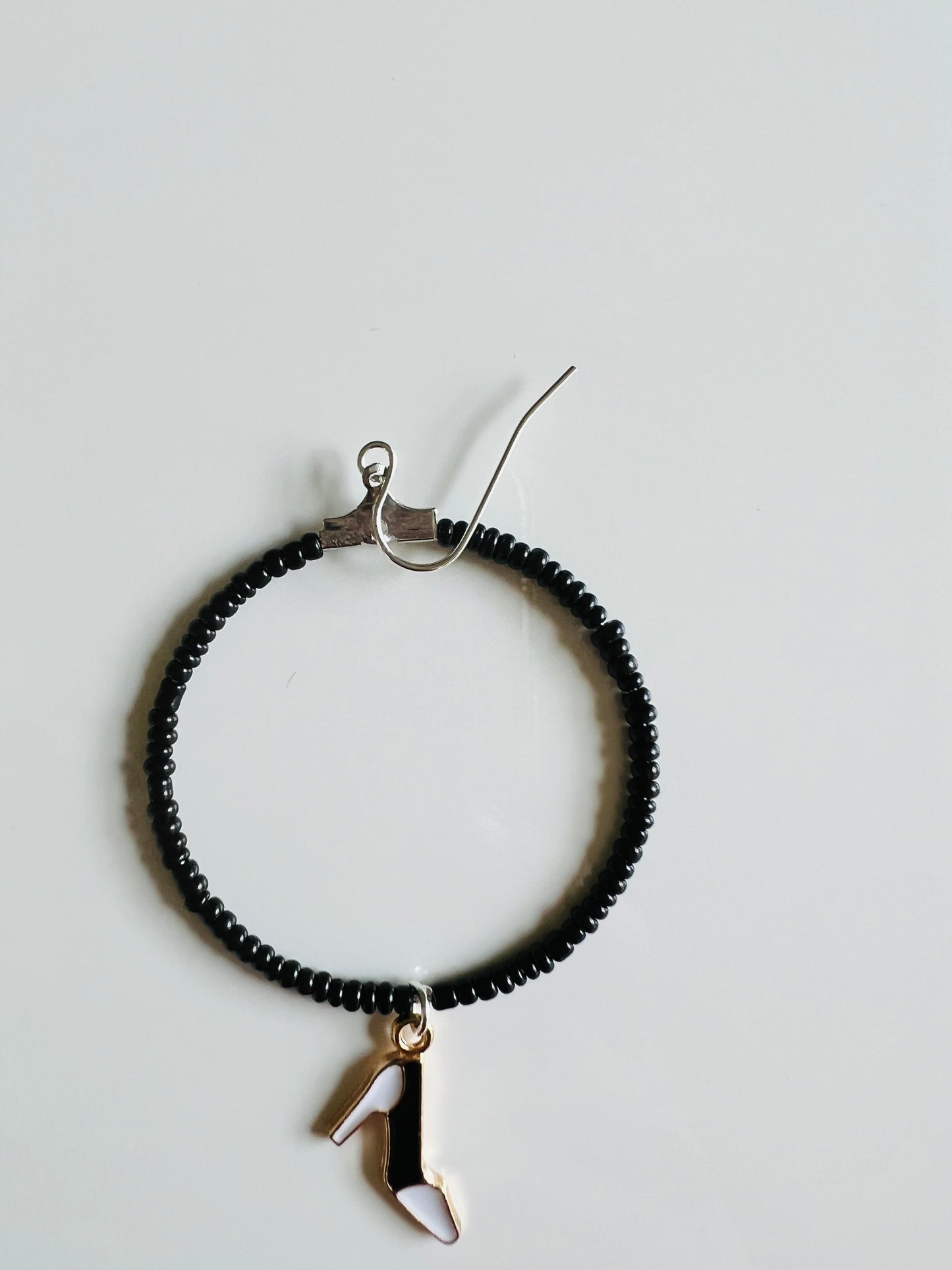 Beaded Hoop Earrings