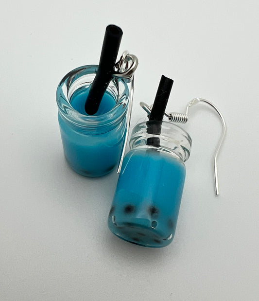 Berry Boba Tea Earrings – Charming Mixed Berry Bubble-Tea Dangles