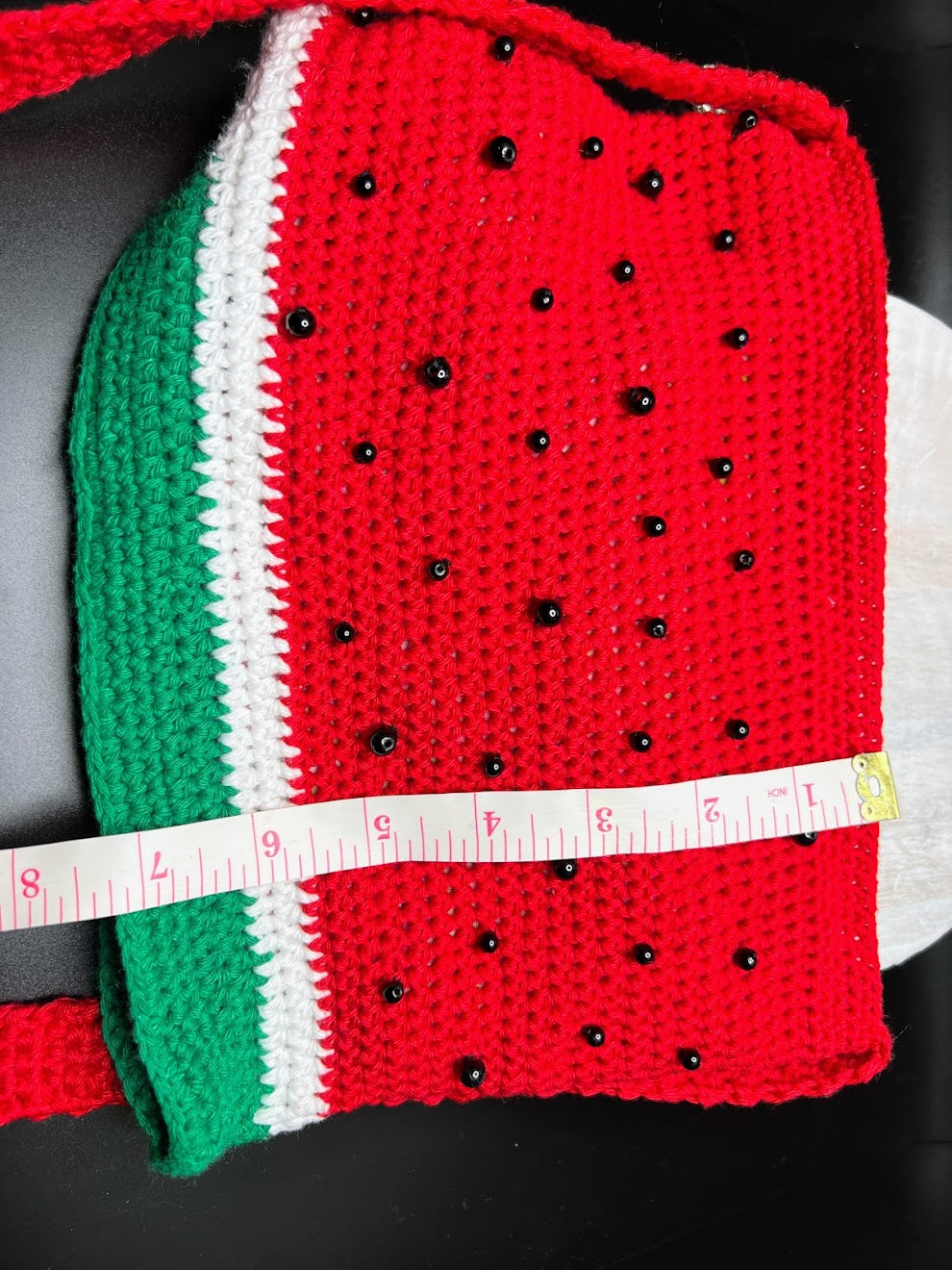 Crochet Watermelon Bag - For Girls & Teens